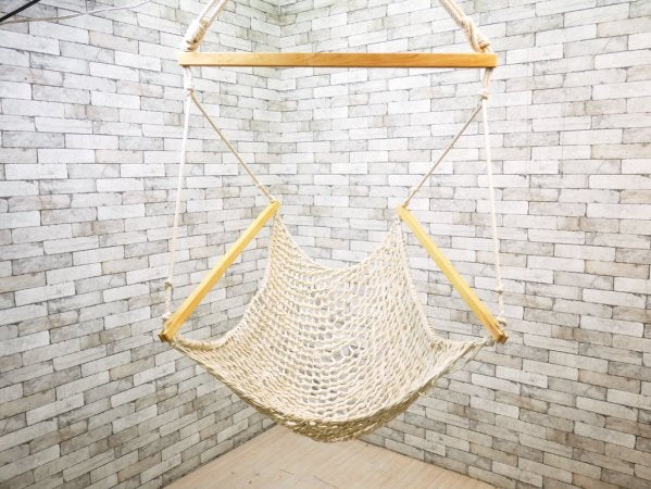 ハンモック2000 Hammock2000 オーガニックコットンインディアンチェアーハンモック ハンドメイド アウトドア 定価￥16,500- ●