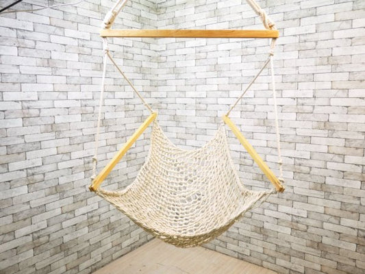 ハンモック2000 Hammock2000 オーガニックコットンインディアンチェアーハンモック ハンドメイド アウトドア 定価￥16,500- ●