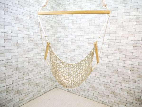 ハンモック2000 Hammock2000 オーガニックコットンインディアンチェアーハンモック ハンドメイド アウトドア 定価￥16,500- ●