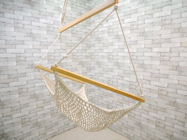 ハンモック2000 Hammock2000 オーガニックコットンインディアンチェアーハンモック ハンドメイド アウトドア 定価￥16,500- ●