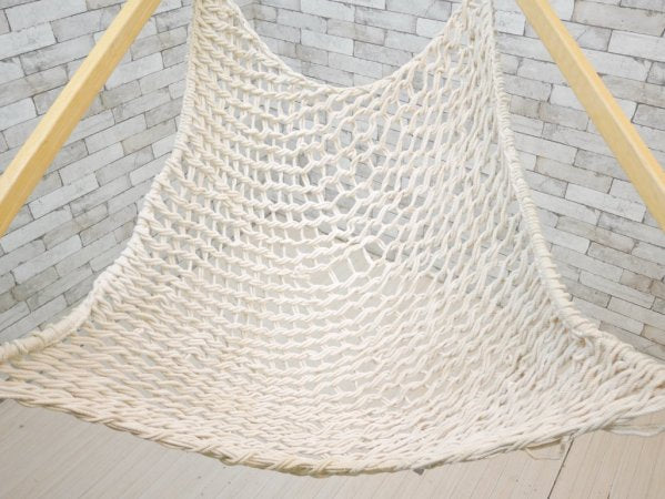 ハンモック2000 Hammock2000 オーガニックコットンインディアンチェアーハンモック ハンドメイド アウトドア 定価￥16,500- ●