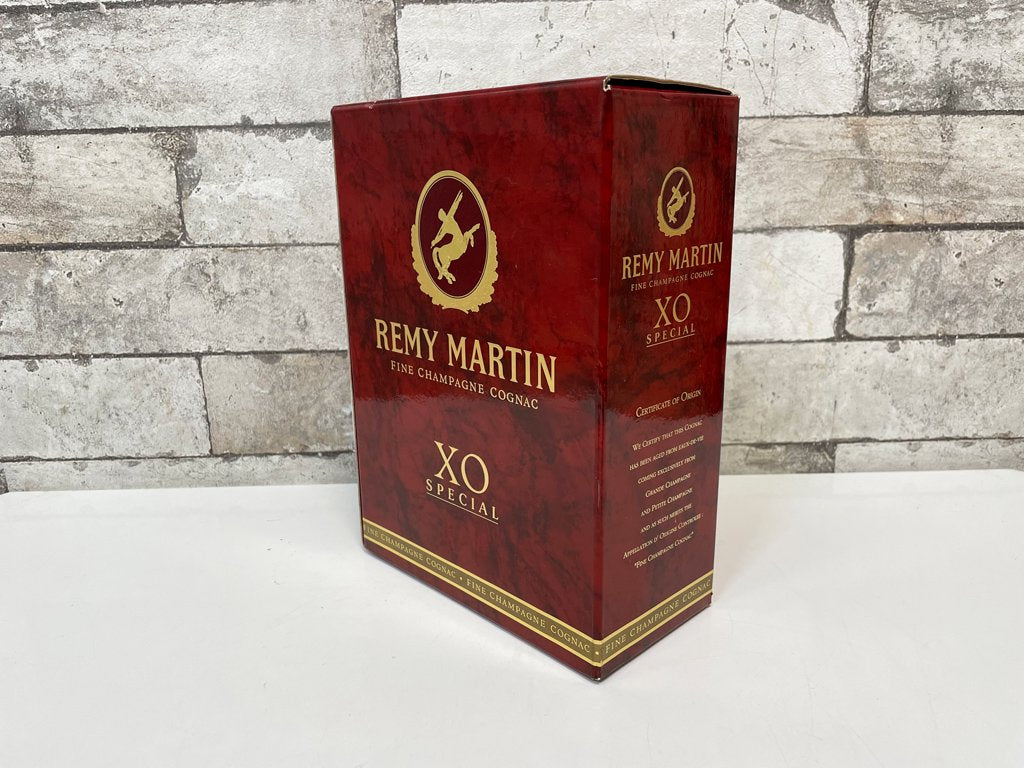 レミーマルタン REMY MARTIN XOスペシャル クリアボトル 1000ml ブランデー コニャック 古酒 40度 未開封 元箱付き A ●