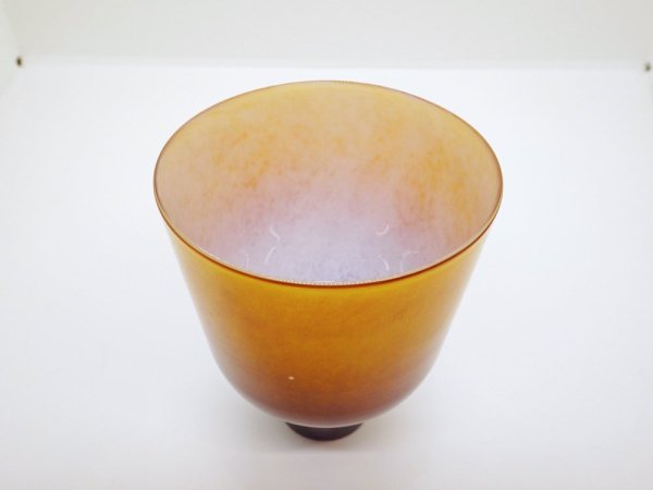 ガラス工房 フレスコ fresco 1.9m glass brown グラス タンブラー 辻野剛 現代作家 ♪