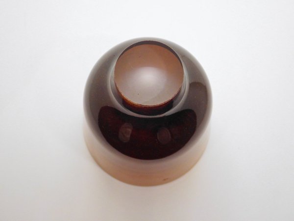 ガラス工房 フレスコ fresco 1.9m glass brown グラス タンブラー 辻野剛 現代作家 ♪