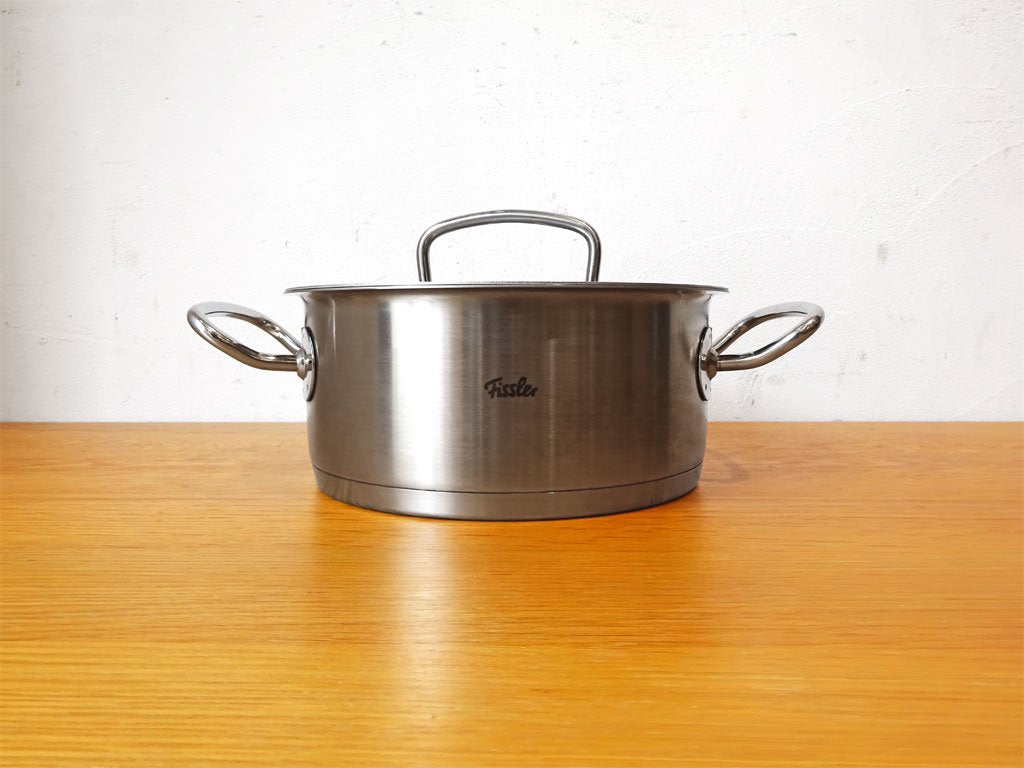 フィスラー Fissler プロコレクション キャセロール 20cm 両手鍋 ステンレス ガス/IH対応 ドイツ ★