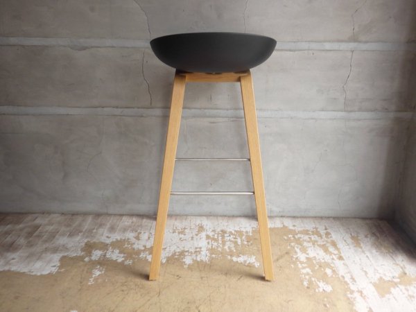 ヘイ HAY アバウトアスツール About a stool ブラック ハイスツール 北欧モダン デンマーク A ♪