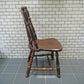 横浜元町 竹中家具 takenaka furniture ダイニングチェア オーク無垢材 スピンドルバック ■