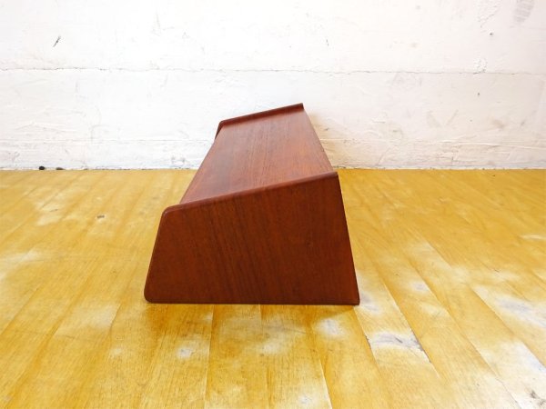 アクセル キャスゴー Aksel Kjersgaard  ウォール シェルフ Wall shelf チーク材 デンマーク  ビンテージ  ウォールラック Wall rack★