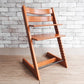 ストッケ STOKKE トリップトラップ TRIPP TRAPP 旧型 ベビーチェア キッズチェア チェリー ノルウェー 北欧家具 ●