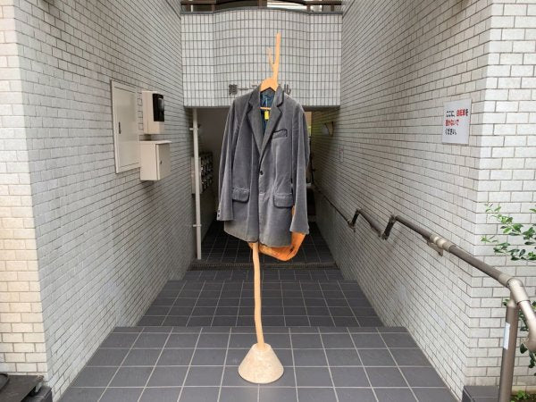 イデー IDEE ウッドコートツリー Wooden Coat Tree コートハンガー ポールハンガー ハンガーラック 枝 石 廃番 ■