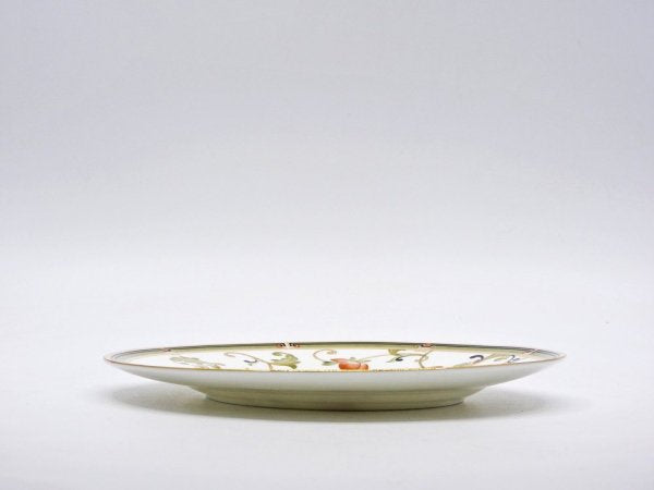 ウェッジウッド WEDGWOOD オベロン oberon 白磁プレート 20cm デザート皿 旧刻印 ボーンチャイナ BONE CHINA 廃番品 英国 B ◇