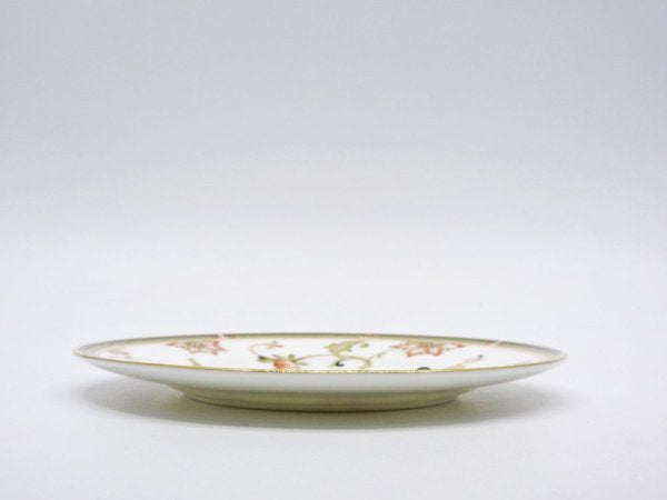 ウェッジウッド WEDGWOOD オベロン oberon 白磁プレート 20cm デザート皿 旧刻印 ボーンチャイナ BONE CHINA 廃番品 英国 F ◇