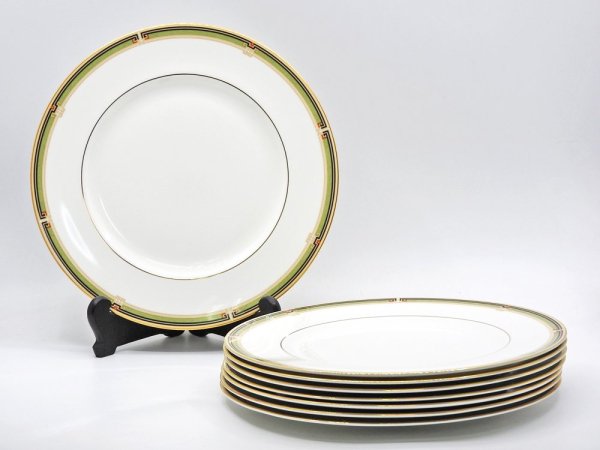 ウェッジウッド WEDGWOOD オベロン oberon 白磁プレート 27cm ディナー皿 大皿 旧刻印 ボーンチャイナ BONE CHINA 廃番品 英国 A ♪