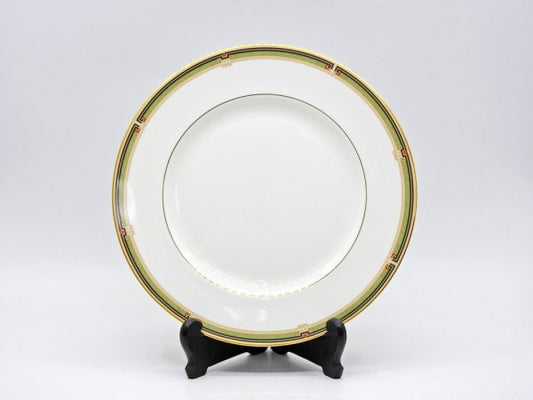 ウェッジウッド WEDGWOOD オベロン oberon 白磁プレート 27cm ディナー皿 大皿 旧刻印 ボーンチャイナ BONE CHINA 廃番品 英国 C ♪