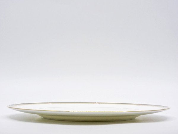 ウェッジウッド WEDGWOOD オベロン oberon 白磁プレート 27cm ディナー皿 大皿 旧刻印 ボーンチャイナ BONE CHINA 廃番品 英国 C ♪