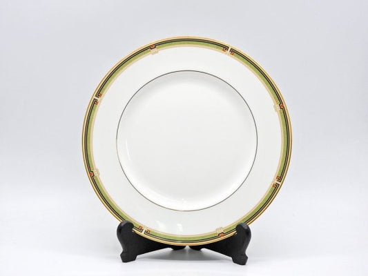 ウェッジウッド WEDGWOOD オベロン oberon 白磁プレート 27cm ディナー皿 大皿 旧刻印 ボーンチャイナ BONE CHINA 廃番品 英国 H ♪