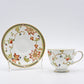 ウェッジウッド WEDGWOOD オベロン oberon 白磁カップ＆ソーサー C/S 旧刻印 ボーンチャイナ BONE CHINA 廃番品 英国 A ◇