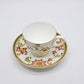 ウェッジウッド WEDGWOOD オベロン oberon 白磁カップ＆ソーサー C/S 旧刻印 ボーンチャイナ BONE CHINA 廃番品 英国 A ◇