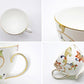 ウェッジウッド WEDGWOOD オベロン oberon 白磁カップ＆ソーサー C/S 旧刻印 ボーンチャイナ BONE CHINA 廃番品 英国 A ◇