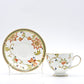 ウェッジウッド WEDGWOOD オベロン oberon 白磁カップ＆ソーサー C/S 旧刻印 ボーンチャイナ BONE CHINA 廃番品 英国 B ◇