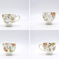 ウェッジウッド WEDGWOOD オベロン oberon 白磁カップ＆ソーサー C/S 旧刻印 ボーンチャイナ BONE CHINA 廃番品 英国 B ◇