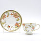 ウェッジウッド WEDGWOOD オベロン oberon 白磁カップ＆ソーサー C/S 旧刻印 ボーンチャイナ BONE CHINA 廃番品 英国 C ◇