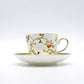 ウェッジウッド WEDGWOOD オベロン oberon 白磁カップ＆ソーサー C/S 旧刻印 ボーンチャイナ BONE CHINA 廃番品 英国 C ◇