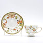 ウェッジウッド WEDGWOOD オベロン oberon 白磁カップ＆ソーサー C/S 旧刻印 ボーンチャイナ BONE CHINA 廃番品 英国 D ◇