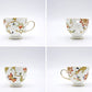 ウェッジウッド WEDGWOOD オベロン oberon 白磁カップ＆ソーサー C/S 旧刻印 ボーンチャイナ BONE CHINA 廃番品 英国 D ◇