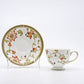 ウェッジウッド WEDGWOOD オベロン oberon 白磁カップ＆ソーサー C/S 旧刻印 ボーンチャイナ BONE CHINA 廃番品 英国 F ◇