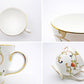 ウェッジウッド WEDGWOOD オベロン oberon 白磁カップ＆ソーサー C/S 旧刻印 ボーンチャイナ BONE CHINA 廃番品 英国 H ◇