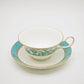 ウェッジウッド WEDGWOOD バビロン babylon カップ＆ソーサー C/S 旧刻印 白磁 ボーンチャイナ BONE CHINA 廃番品 英国 A ●