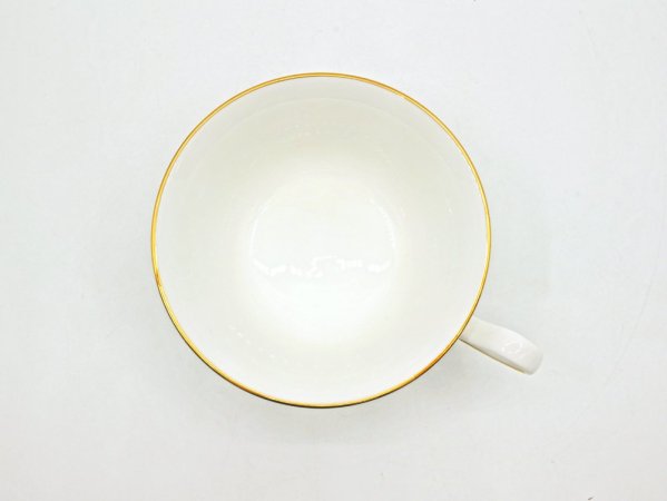 ウェッジウッド WEDGWOOD バビロン babylon カップ＆ソーサー C/S 旧刻印 白磁 ボーンチャイナ BONE CHINA 廃番品 英国 B ●