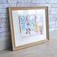アンリ・マティス Henri Matisse テーブルの上の静物 Still Life on a Table ネオシルク 2007年制作 額装付 アート 32/100 ●