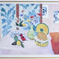 アンリ・マティス Henri Matisse テーブルの上の静物 Still Life on a Table ネオシルク 2007年制作 額装付 アート 32/100 ●