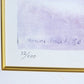 アンリ・マティス Henri Matisse テーブルの上の静物 Still Life on a Table ネオシルク 2007年制作 額装付 アート 32/100 ●