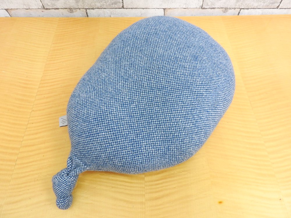 ドナウィルソン スタジオ DONNA WILLSON STUDIO バルーンクッション balloon cushion ウール100％ ポリエステル ブルー ●