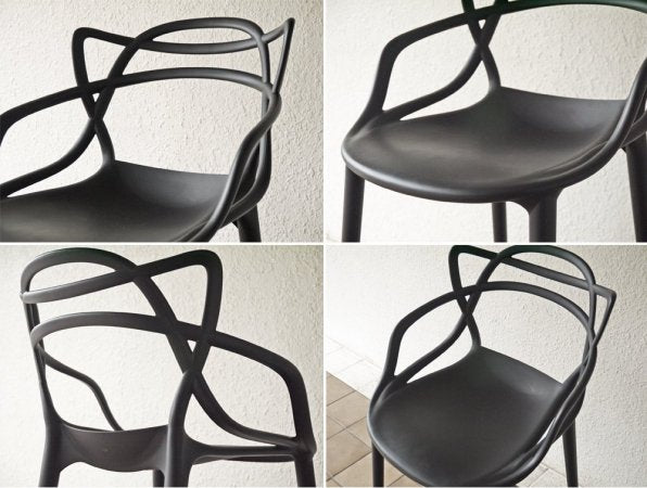 カルテル Kartell マスターズ スツール 65 Masters stool ブラック フィリップ ・ スタルク Philippe Starck イタリア 定価￥59,700- B ◇