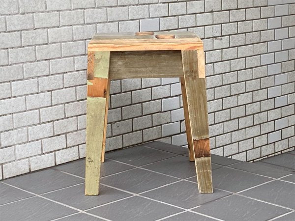 ピート・ヘイン・イーク PIET HEIN EEK スクラップウッド スツール SCRAPWOOD STOOL オランダ CIBONE取扱 ■