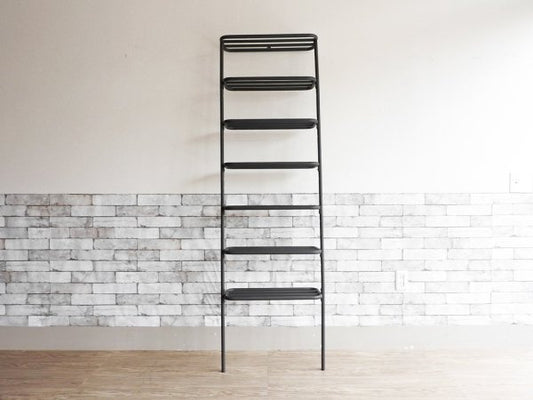 デュエンデ DUENDE ウォールラック WALL RACK 壁掛け シェルフ 7段 スチール グレー H180cm SEMPRE取扱い 定価:\30,800- ●