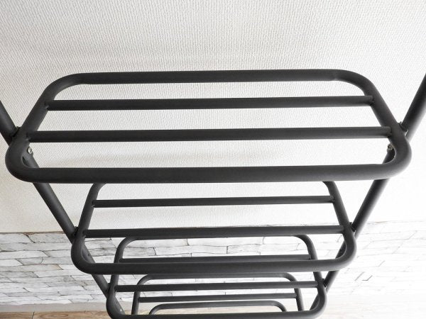 デュエンデ DUENDE ウォールラック WALL RACK 壁掛け シェルフ 7段 スチール グレー H180cm SEMPRE取扱い 定価:\30,800- ●