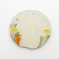 うつわやみたす 4寸皿 ねずみ たんぽぽ Φ13cm プレート 小皿 ハンドメイド 現代作家 A ●