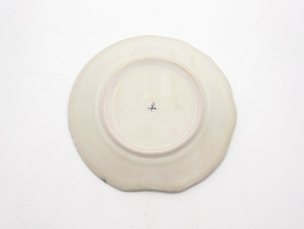 うつわやみたす 4寸皿 ねずみ たんぽぽ Φ13cm プレート 小皿 ハンドメイド 現代作家 A ●