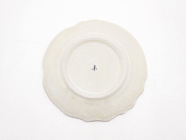 うつわやみたす 4寸皿 きつね Φ12.5cm プレート 小皿 ハンドメイド 現代作家 B ●