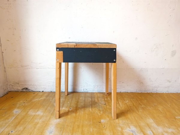 ピート・ヘイン・イーク PIET HEIN EEK スクラップウッド スツール ブラック系 SCRAPWOOD STOOL オランダ CIBONE取扱 ★