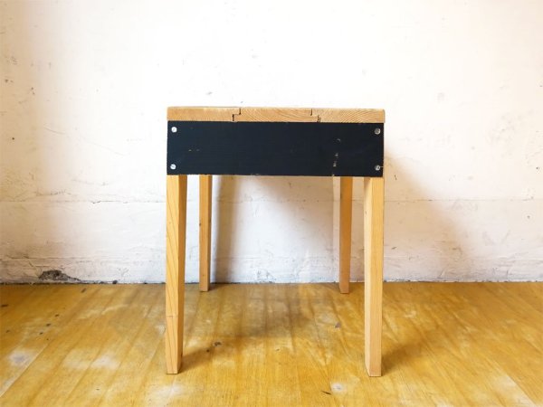 ピート・ヘイン・イーク PIET HEIN EEK スクラップウッド スツール ブラック系 SCRAPWOOD STOOL オランダ CIBONE取扱 ★