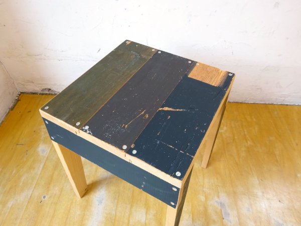 ピート・ヘイン・イーク PIET HEIN EEK スクラップウッド スツール ブラック系 SCRAPWOOD STOOL オランダ CIBONE取扱 ★