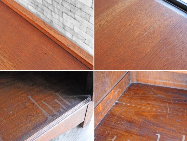 Grange Furnishing Stores UKビンテージ オーク材 キャビネット 収納棚 英国家具 ●