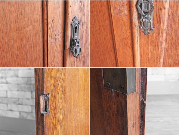 Grange Furnishing Stores UKビンテージ オーク材 キャビネット 収納棚 英国家具 ●