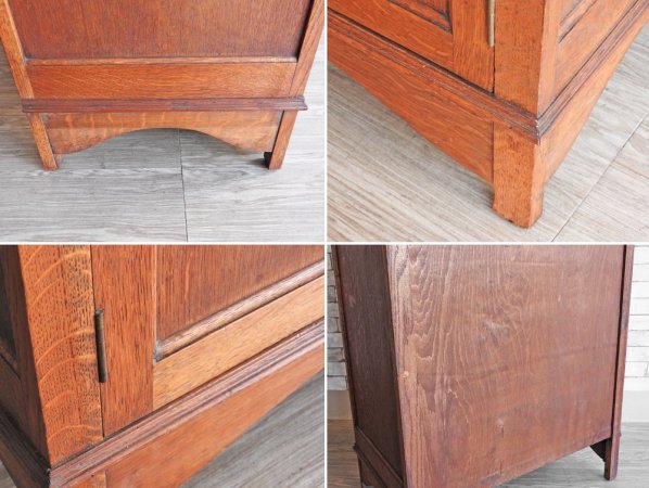 Grange Furnishing Stores UKビンテージ オーク材 キャビネット 収納棚 英国家具 ●
